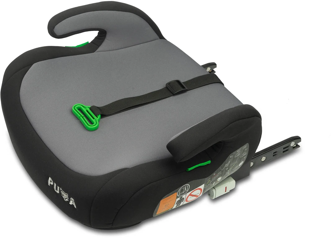 Автокрісло - бустер Caretero Puma ISOFIX I-SIZE (125-150 см) Black
